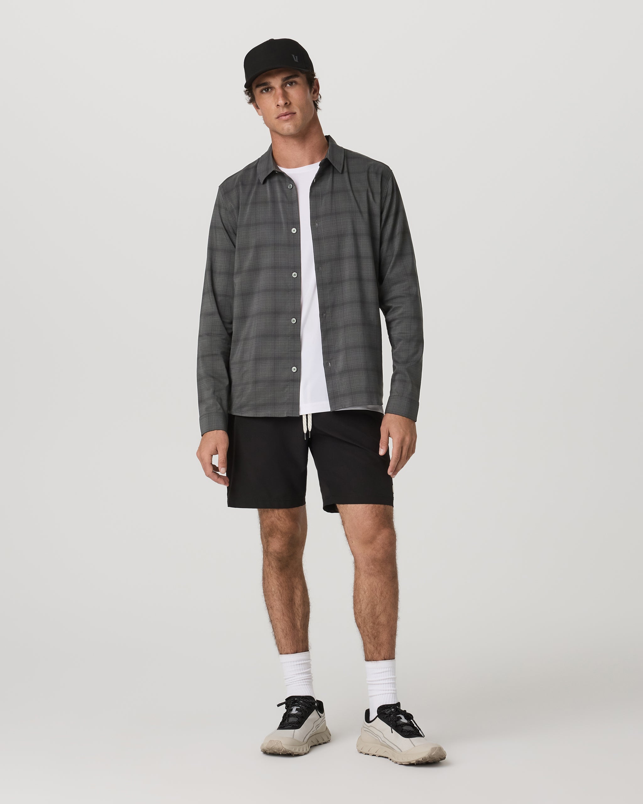 Vuori Long Sleeve Plaid Button Down Shirt