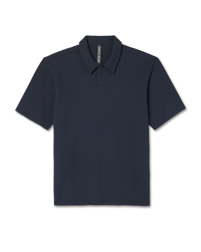 Vuori Short Sleeve Lightweight Tech Waffle Polo Relaxed Fit