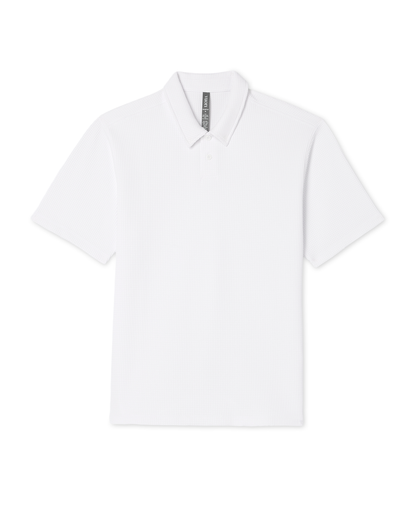 Vuori Short Sleeve Lightweight Tech Waffle Polo Relaxed Fit