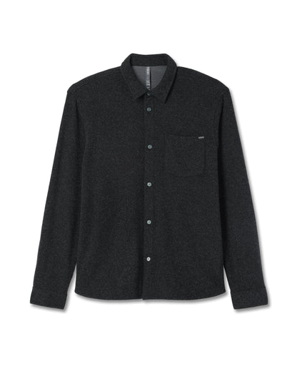 Vuori Long Sleeve Altitude Wool Button Down Relaxed Fit