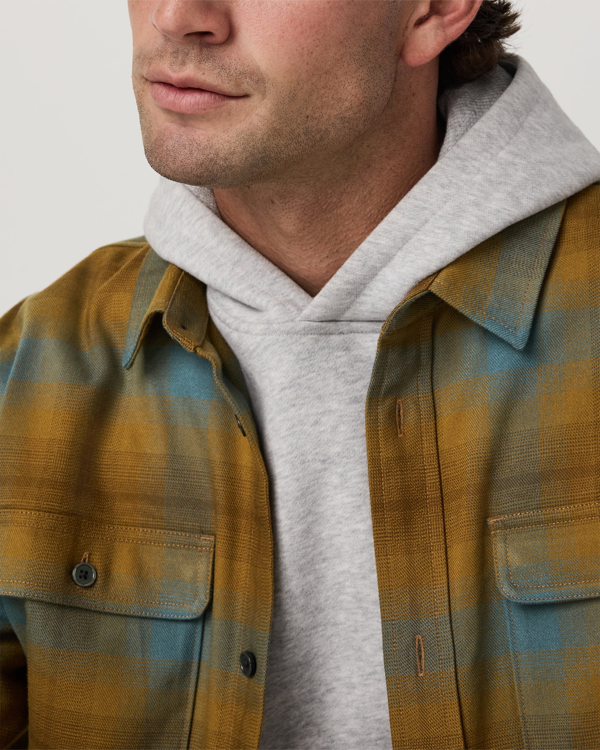 Vuori Long Sleeve Flannel Button Down Shirt