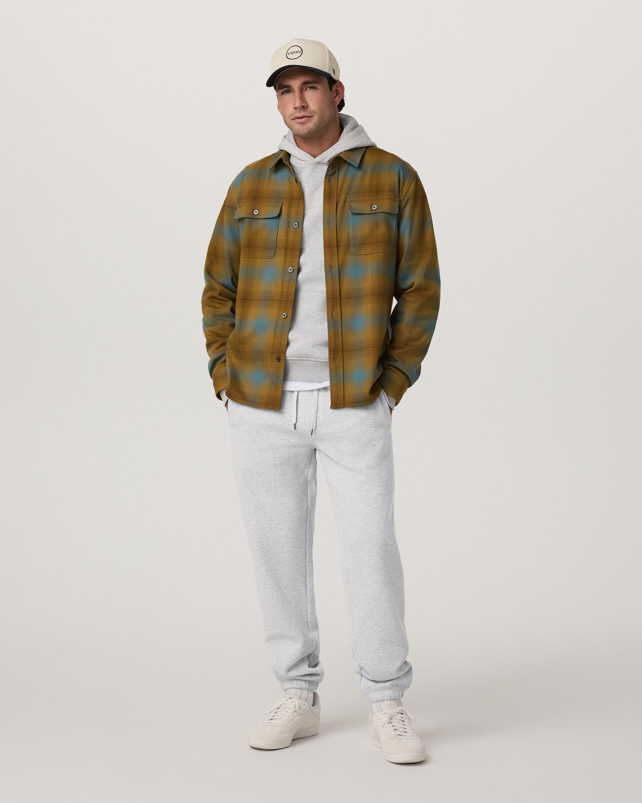 Vuori Long Sleeve Flannel Button Down Shirt