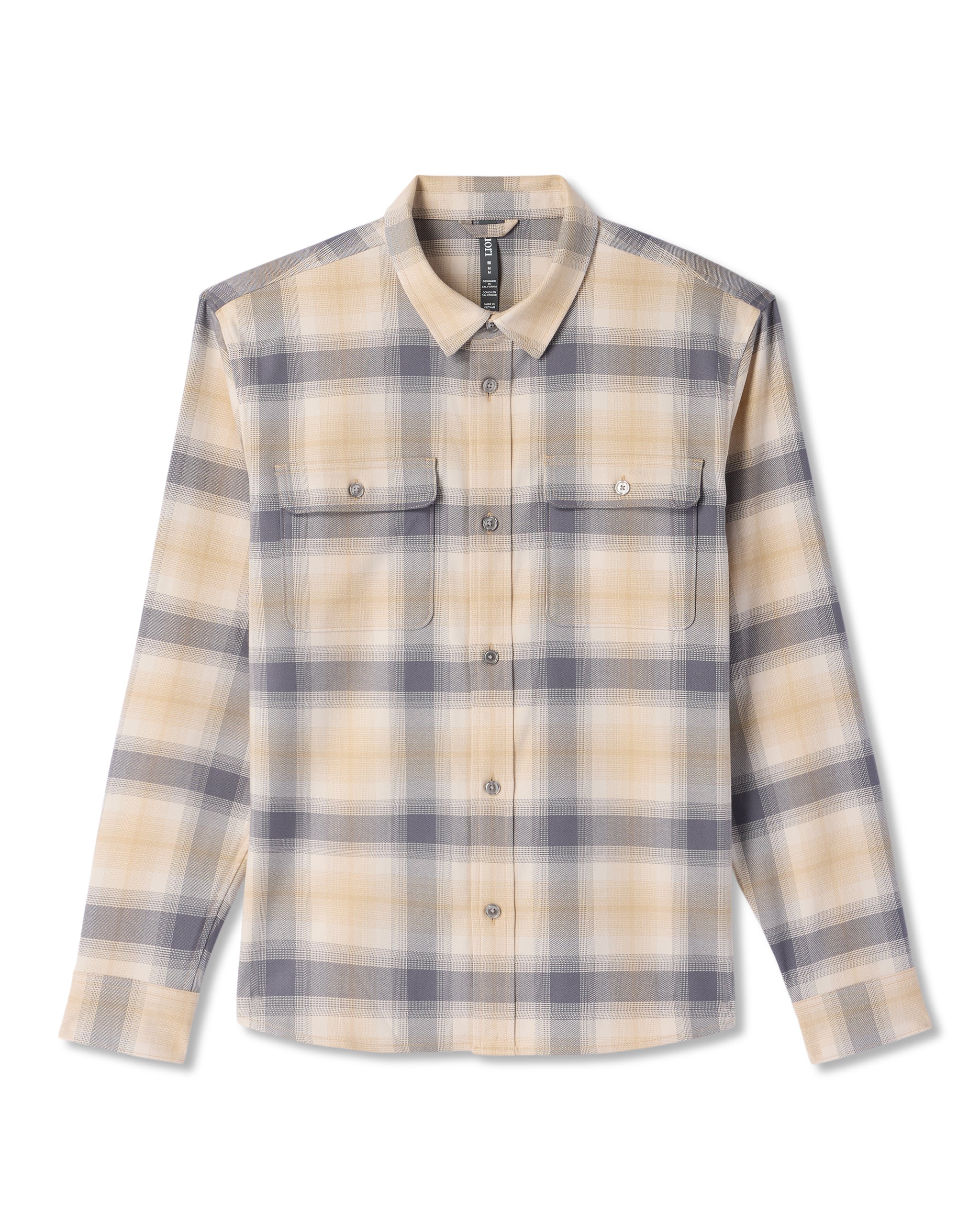 Vuori Long Sleeve Flannel Button Down Shirt
