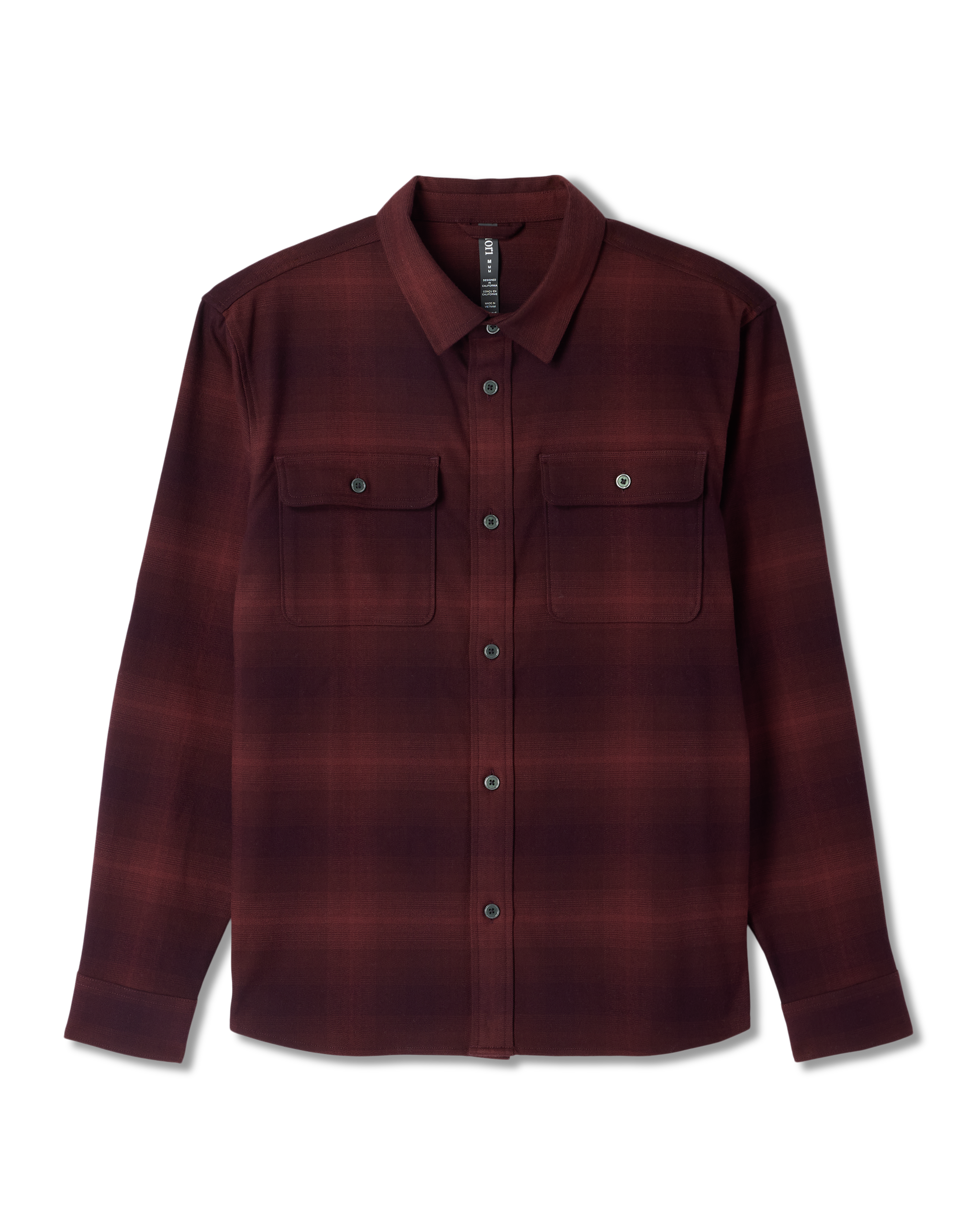 Vuori Long Sleeve Flannel Button Down Shirt