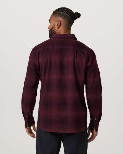 Vuori Long Sleeve Flannel Button Down Shirt