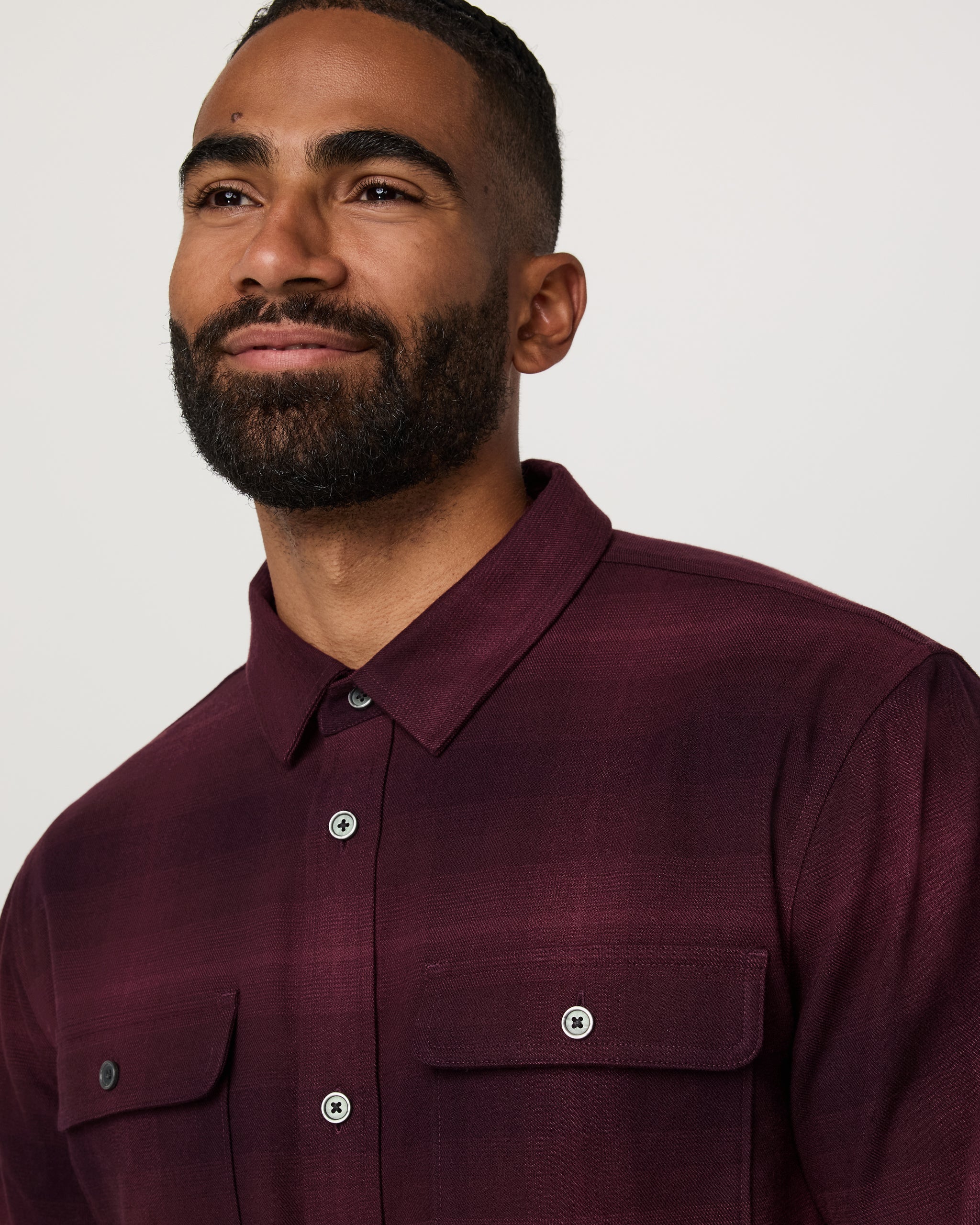 Vuori Long Sleeve Flannel Button Down Shirt