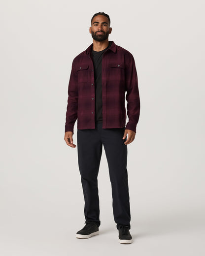 Vuori Long Sleeve Flannel Button Down Shirt
