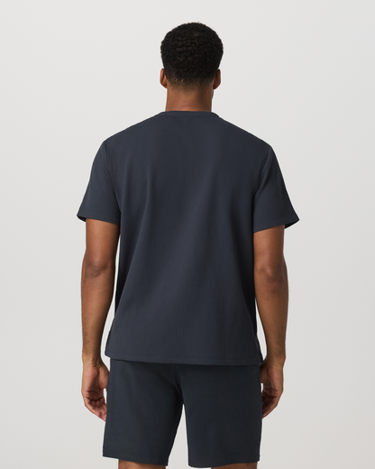 Vuori Short Sleeve Lightweight Tech Waffle Tee Relaxed Fit