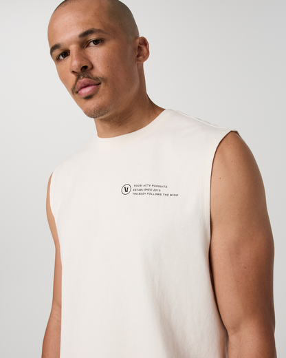 Vuori Sleeveless Heavyweight Cotton Muscle Tank