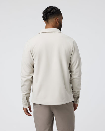 Vuori Beldon Shirt Jacket Knit Twill