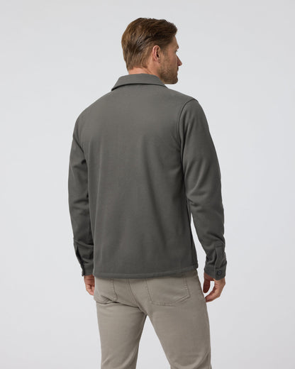 Vuori Beldon Shirt Jacket Knit Twill