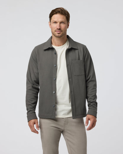 Vuori Beldon Shirt Jacket Knit Twill