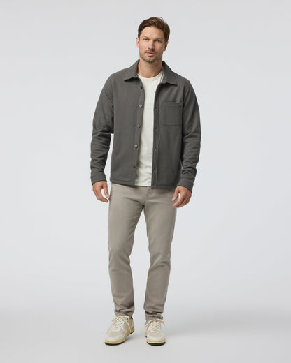 Vuori Beldon Shirt Jacket Knit Twill