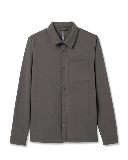Vuori Beldon Shirt Jacket Knit Twill
