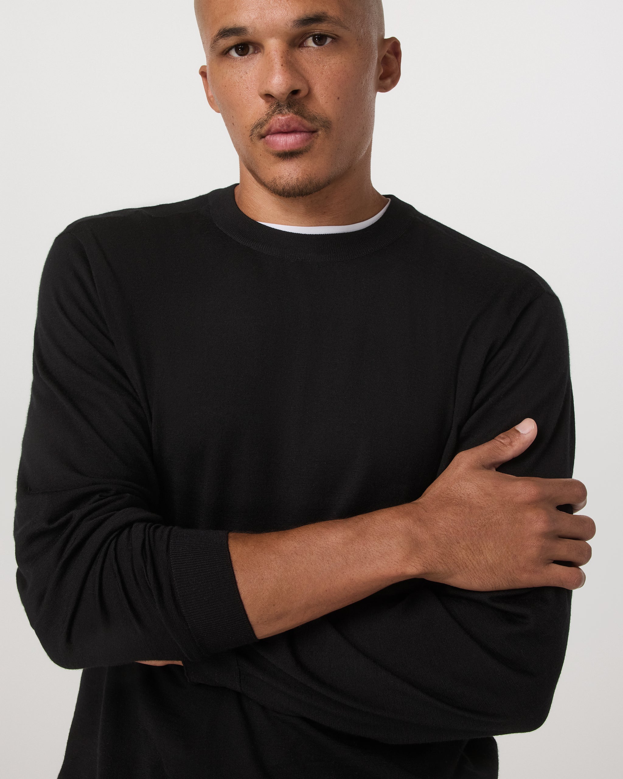 Vuori Merino Fine Gauge Wool Sweater
