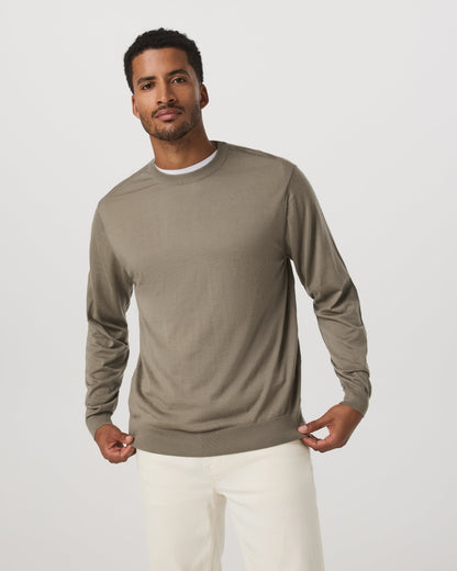 Vuori Merino Fine Gauge Wool Sweater
