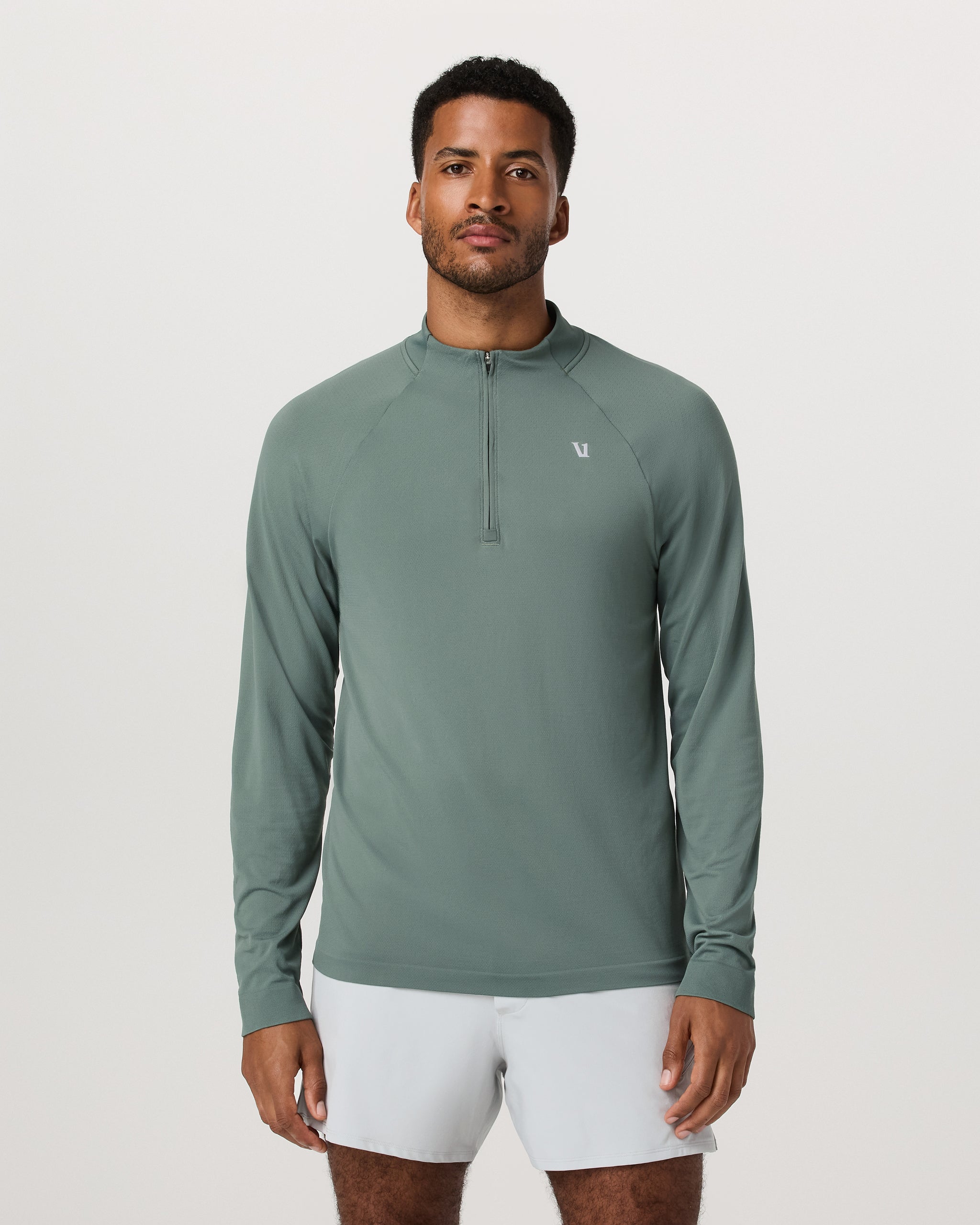 Vuori Clearview Seamless Quarter Zip