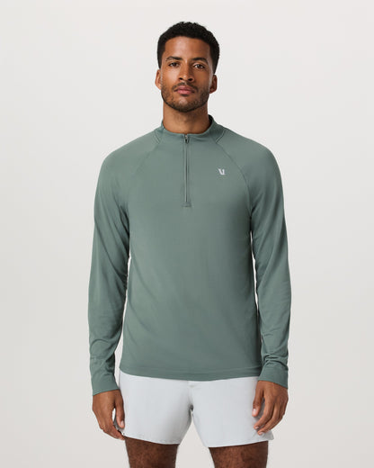 Vuori Clearview Seamless Quarter Zip