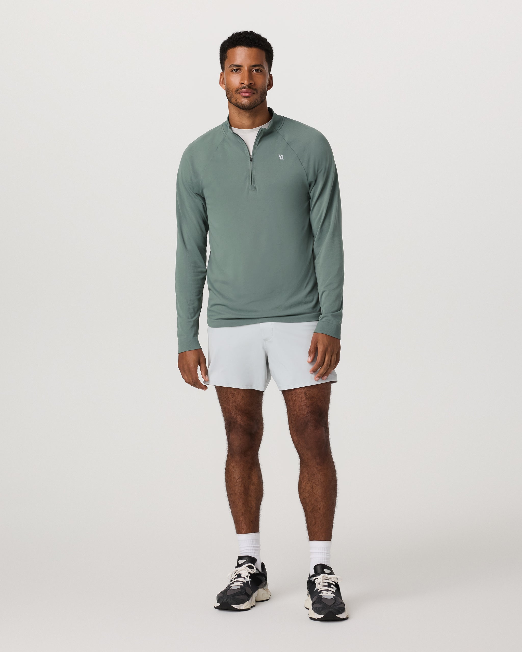Vuori Clearview Seamless Quarter Zip
