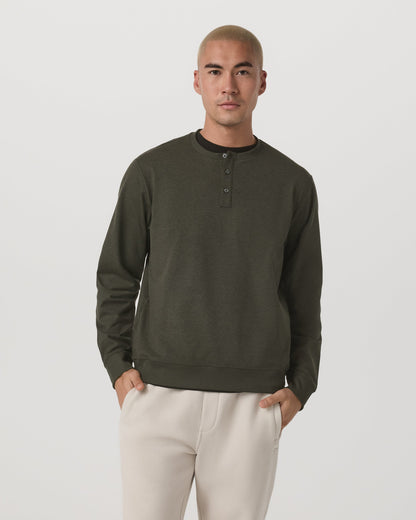 Vuori Long Sleeve Coronado Henley Relaxed Fit
