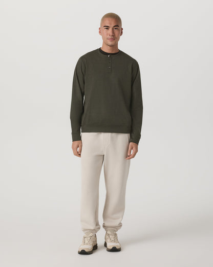 Vuori Long Sleeve Coronado Henley Relaxed Fit