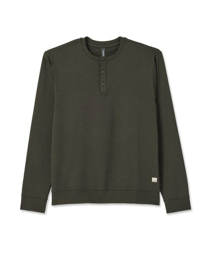 Vuori Long Sleeve Coronado Henley Relaxed Fit