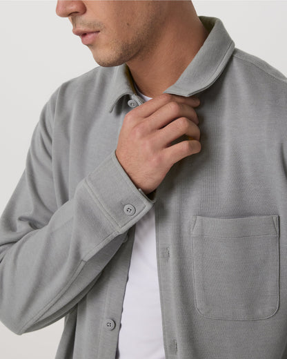 Vuori Long Sleeve Jeffreys Button Down Overshirt