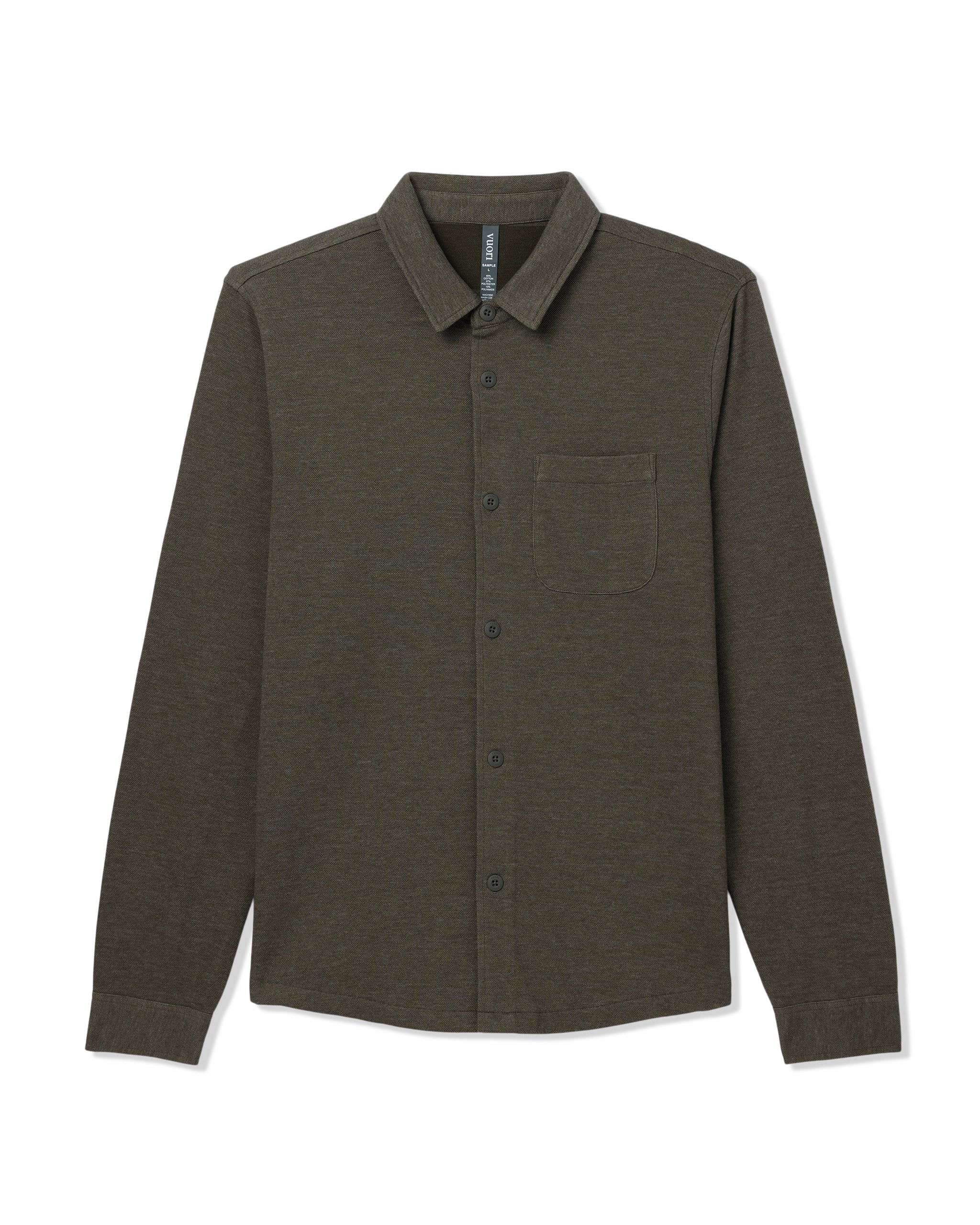 Vuori Long Sleeve Jeffreys Button Down Overshirt