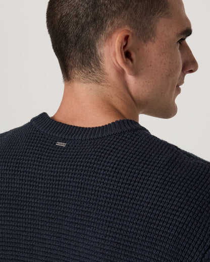 Vuori Denver Waffle Crew Sweater