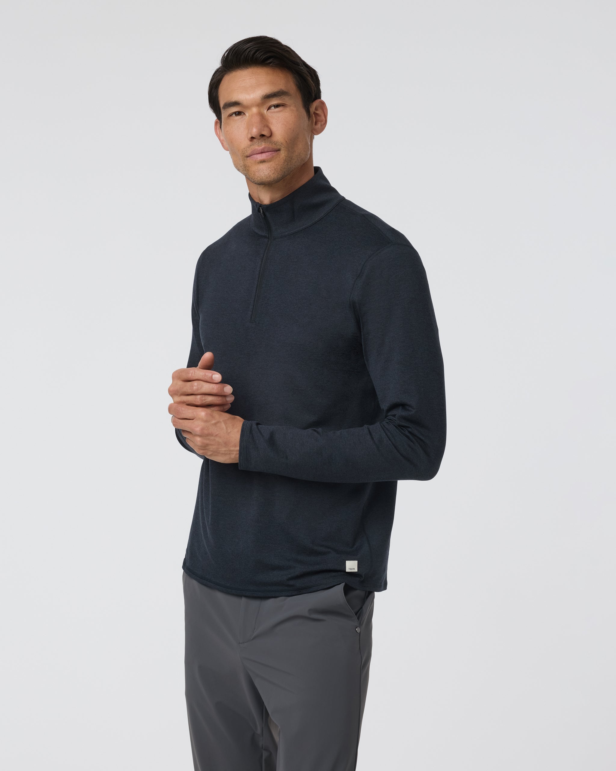 Vuori Ponto Half Zip Mock Neck