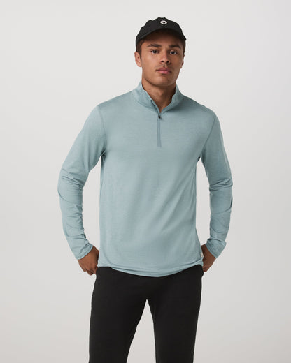 Vuori Ponto Half Zip Mock Neck