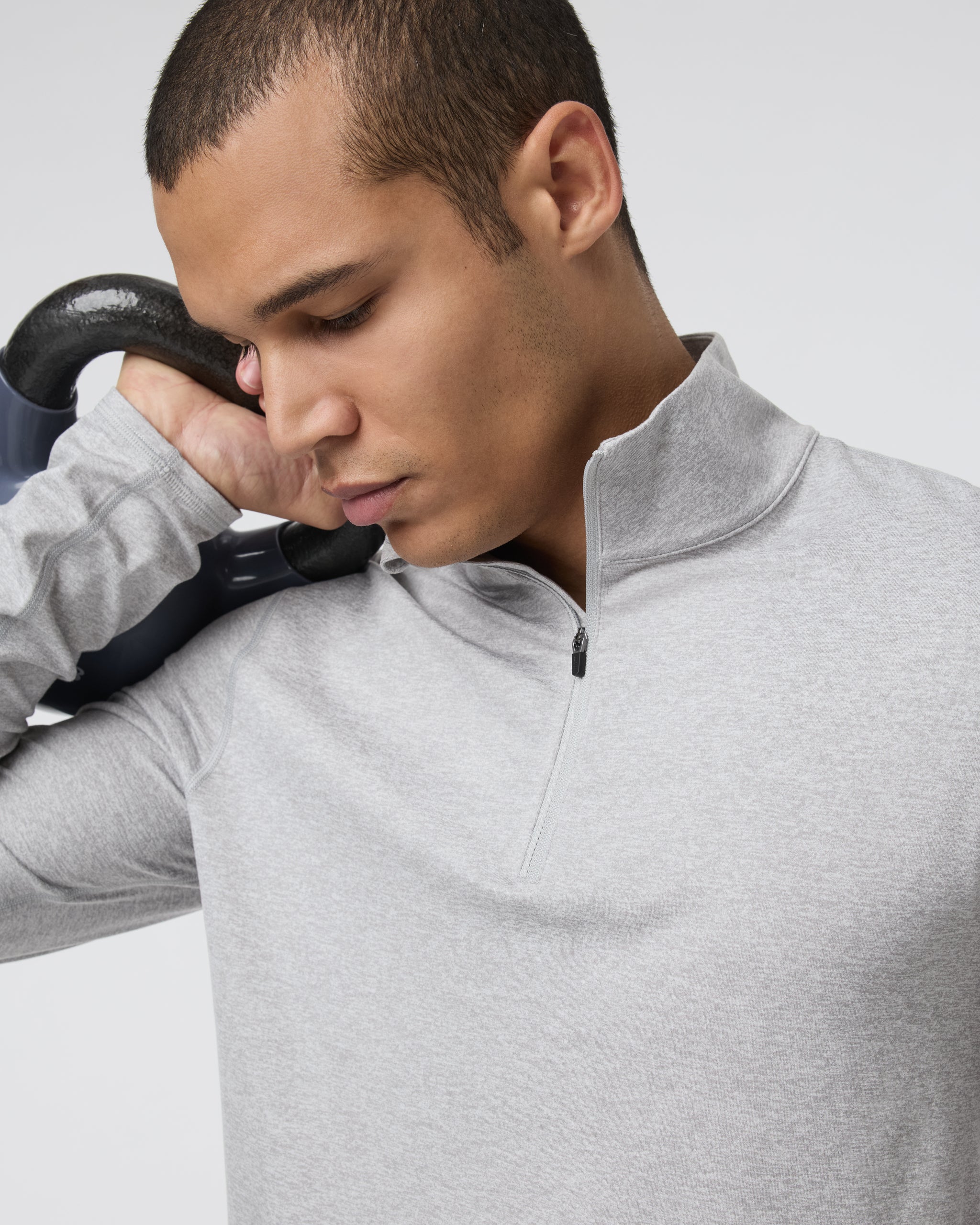 Vuori Ponto Half Zip Mock Neck