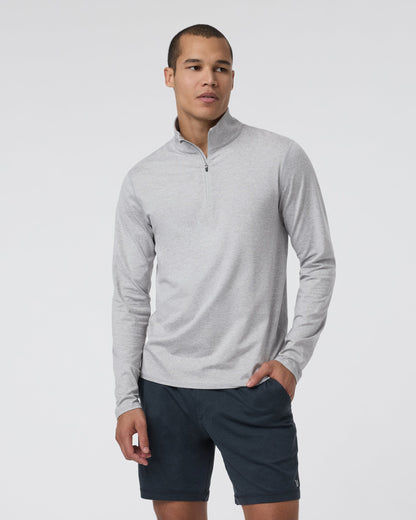 Vuori Ponto Half Zip Mock Neck