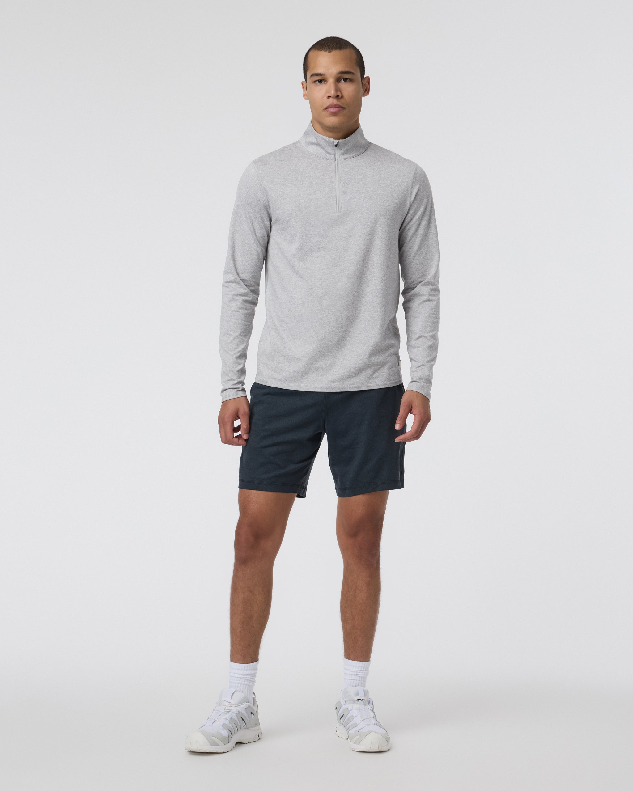 Vuori Ponto Half Zip Mock Neck