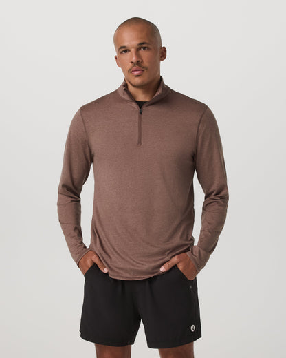 Vuori Ponto Half Zip Mock Neck