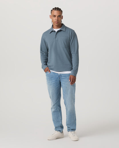 Vuori Long Sleeve Waffle Polo