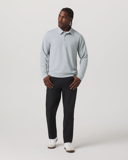 Vuori Long Sleeve Waffle Polo