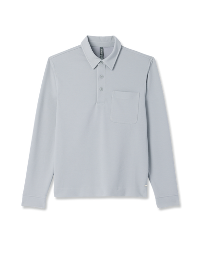Vuori Long Sleeve Waffle Polo