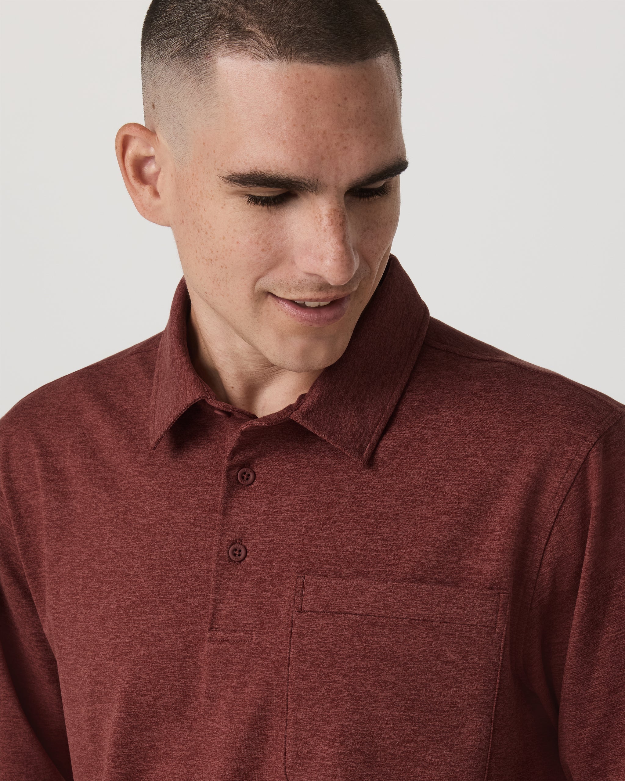 Vuori Long Sleeve Coronado Rugby
