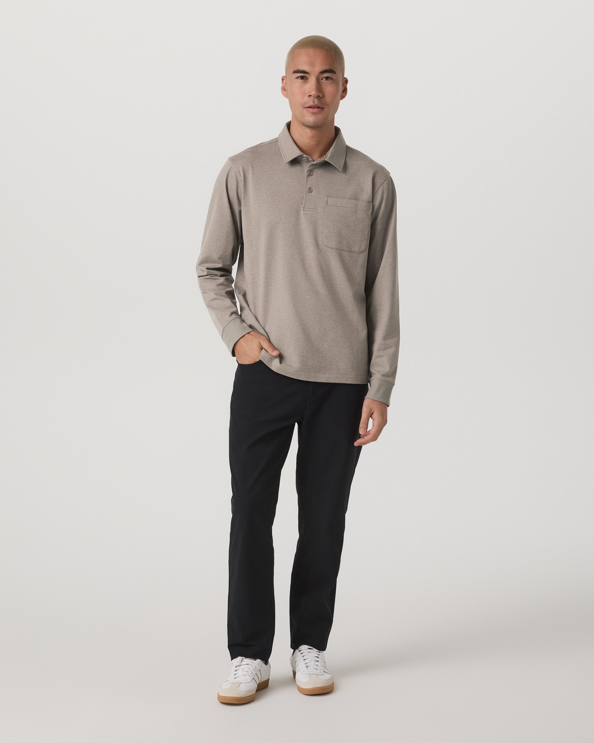 Vuori Long Sleeve Coronado Rugby