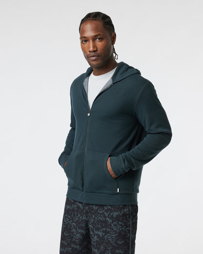 Vuori Performance Waffle Zip Hoodie 20