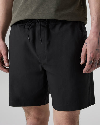 Vuori Cascade Crinkle Elastic Waist Short 8