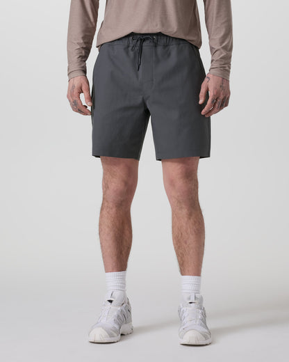 Vuori Cascade Crinkle Elastic Waist Short 8