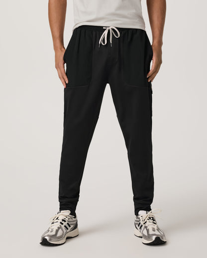 Vuori Sunday Performance Mixed Media Jogger 28