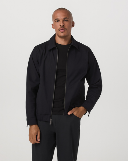 Vuori Meta Twill Harrington Jacket