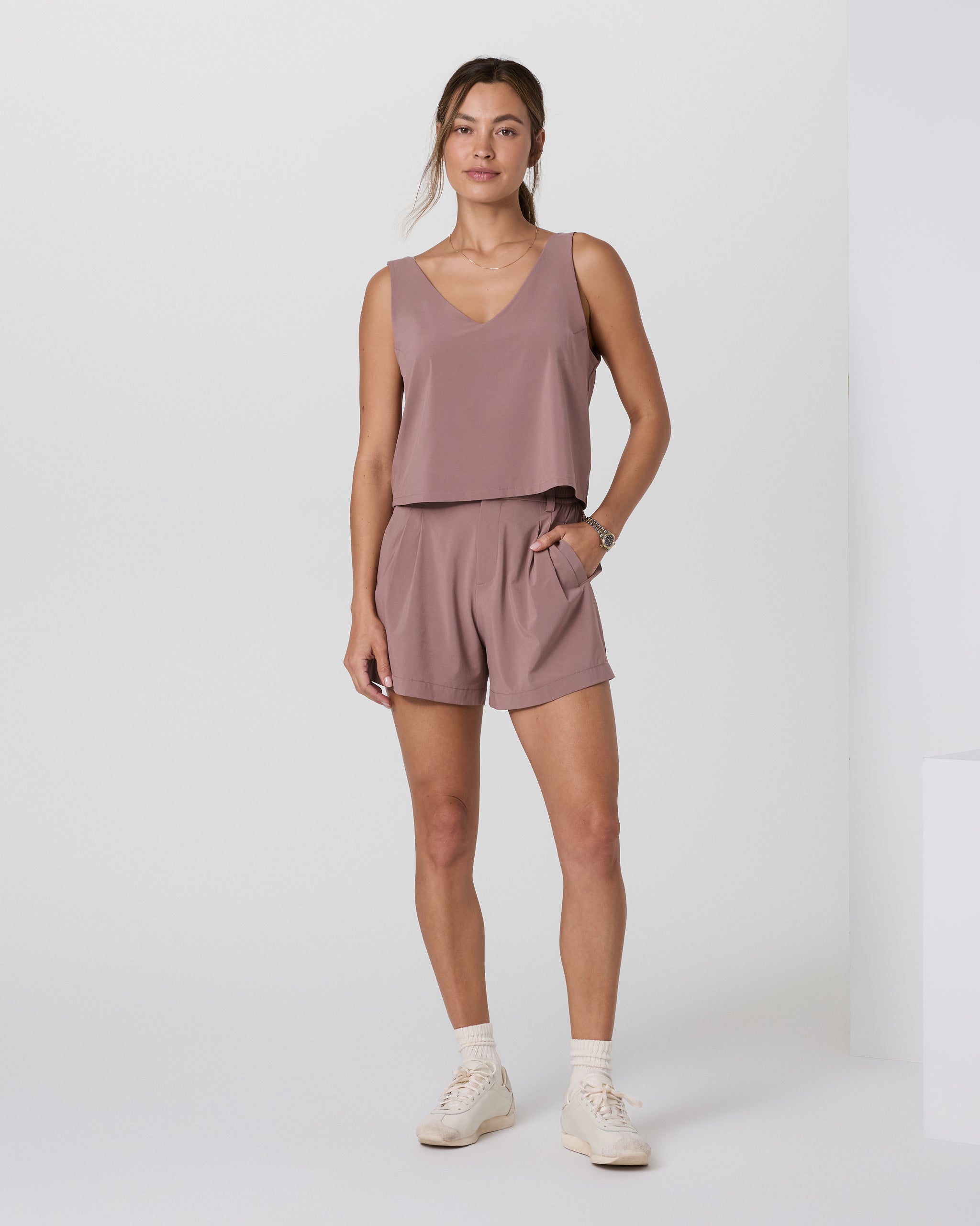 Vuori Villa Cropped Tank