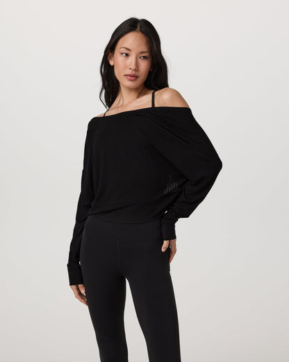 Vuori Long Sleeve Twist Top