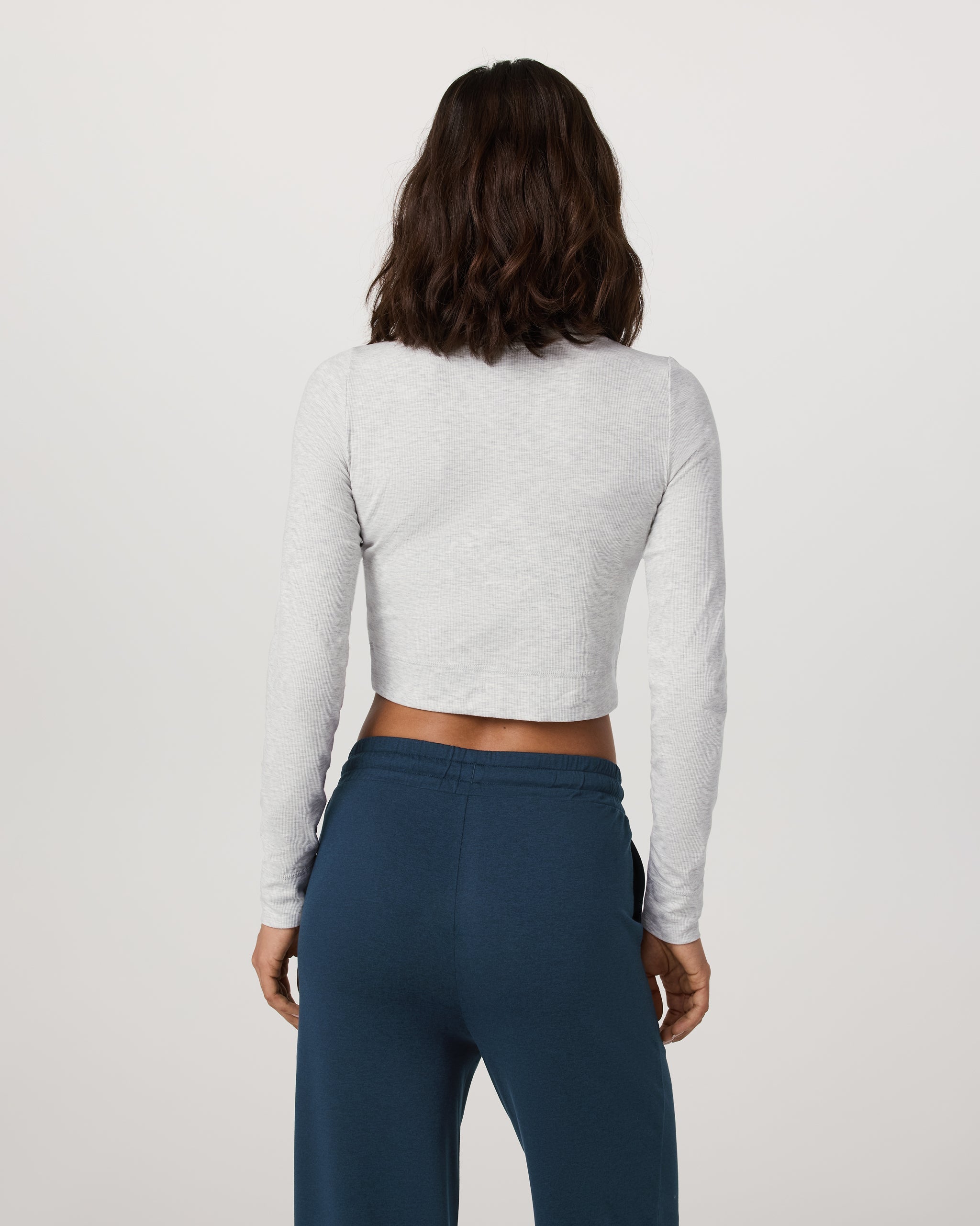 Vuori Long Sleeve Pose Mini Cardigan