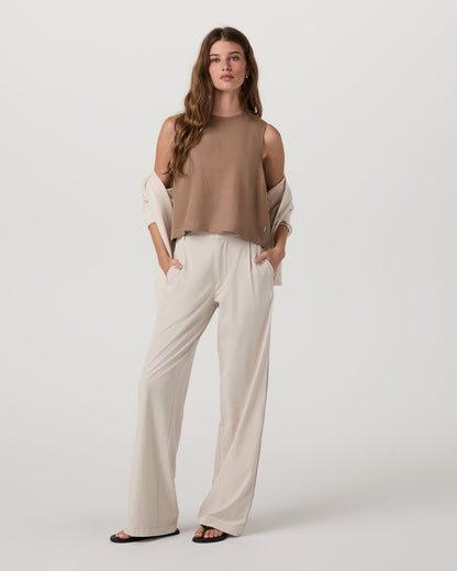 Vuori Trestles Twill Crop Tank