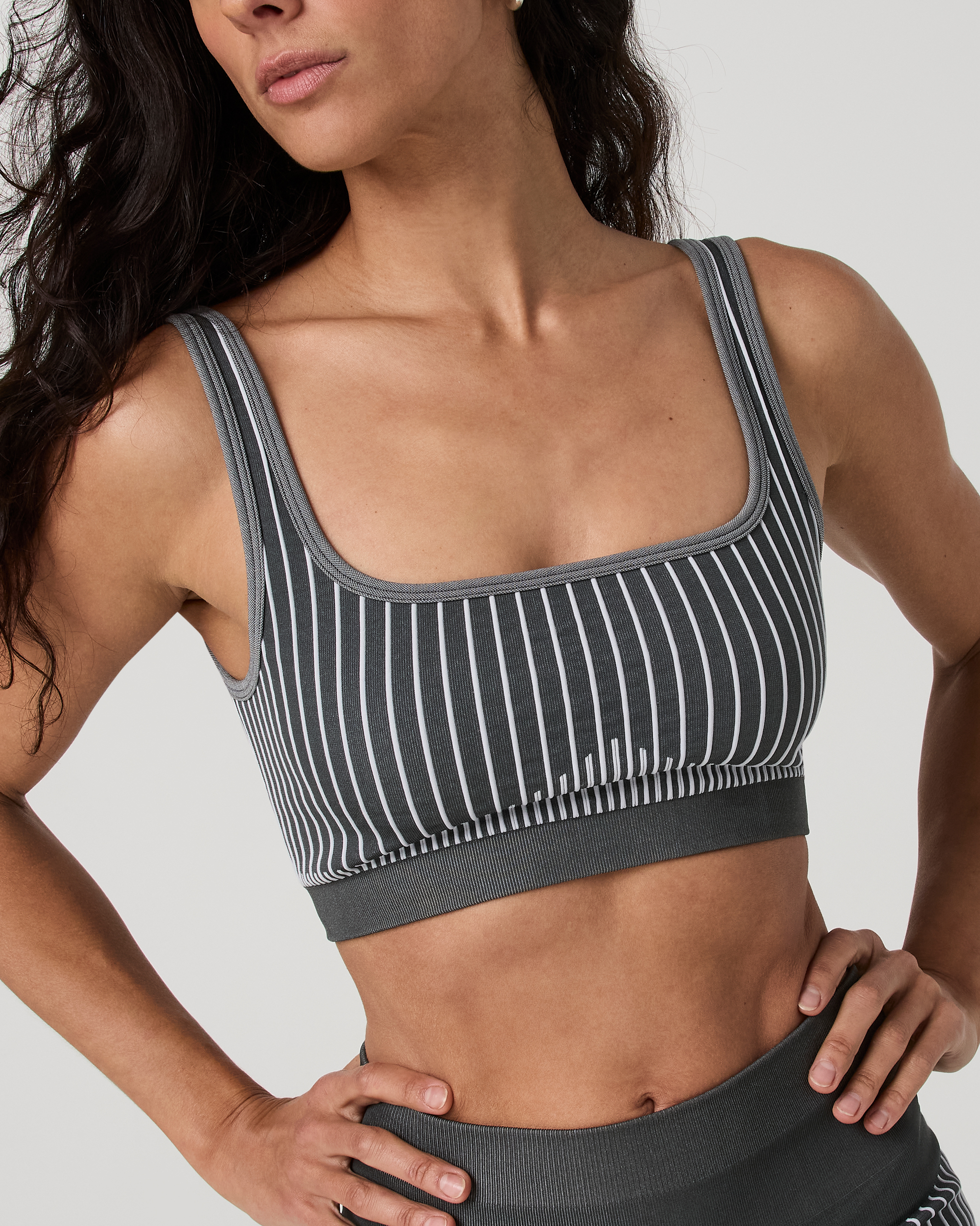 Vuori Bicolor Seamless Longline Bra